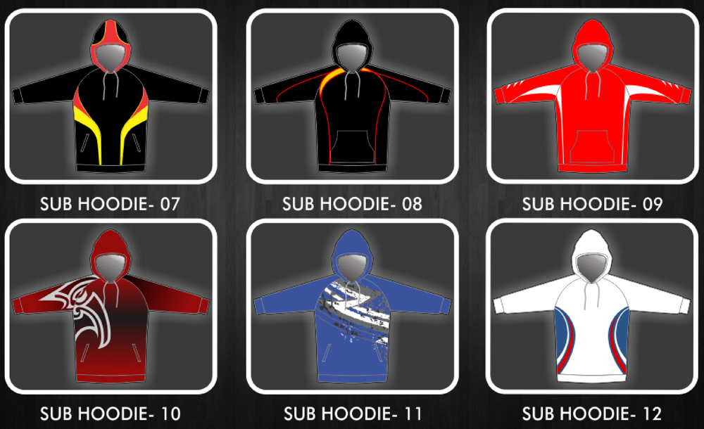 Sublimated Jackets and Hoodies