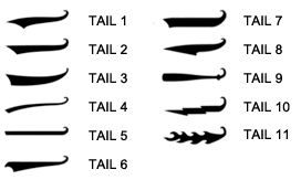 Tail Styles
