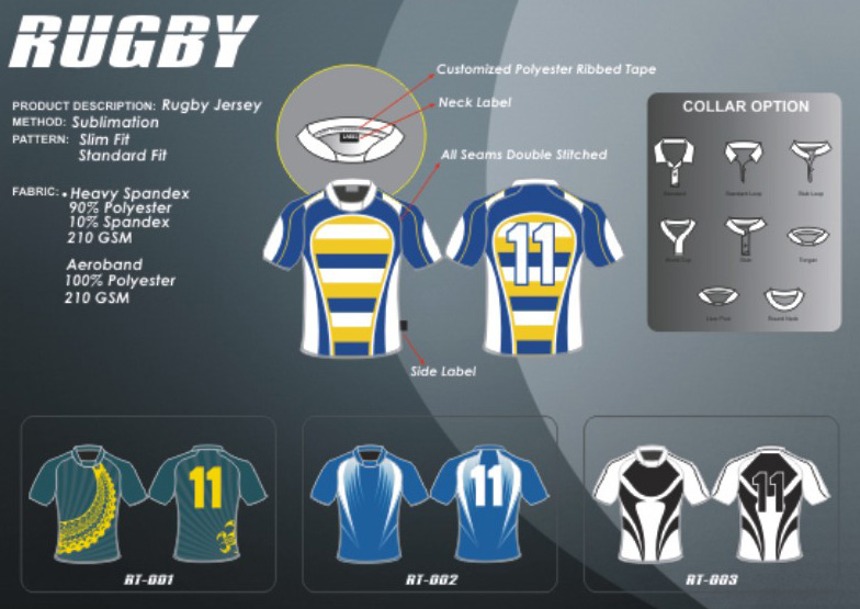 Rugby Uniforms. Soccer Uniforms.